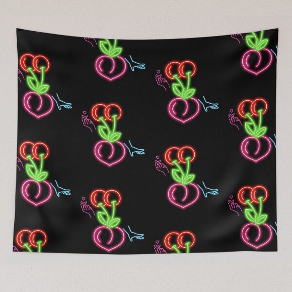 Item preview, Neon Cherry Peach Love designed and sold by THMKagutsuchi.