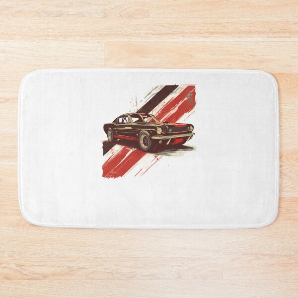 Item preview, 1965 Ford Mustang Fastback Illustration designed and sold by JaninedUrban.