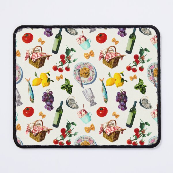 Item preview, Italian Foodie Summer Pattern designed and sold by Temuri Studio.