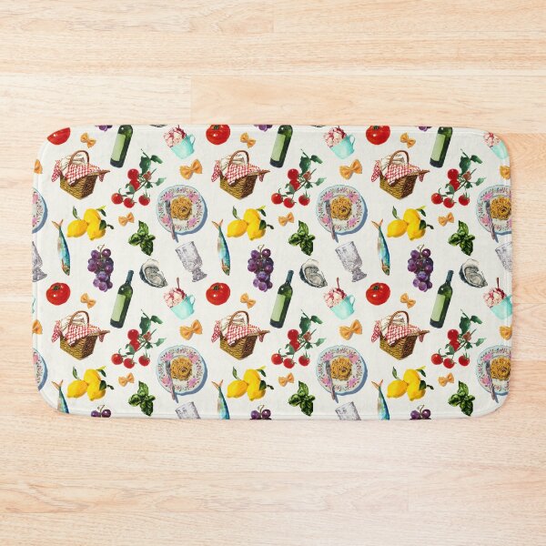 Item preview, Italian Foodie Summer Pattern designed and sold by Temuri Studio.