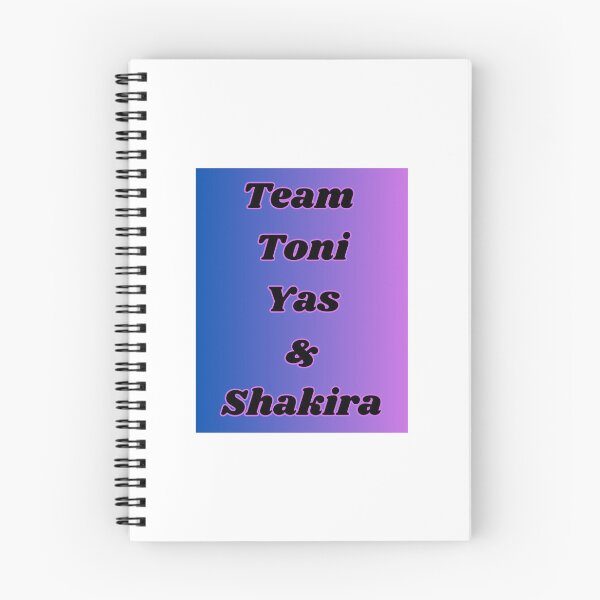 Item preview, Team Toni, Yas & Shakira designed and sold by Nati Tibby.