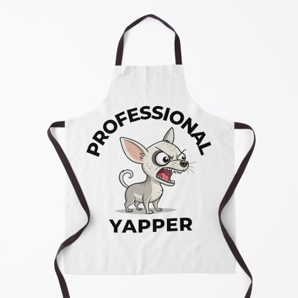 Item preview, Professional Yapper – Funny White Chihuahua Graphic designed and sold by FurRealGifts.