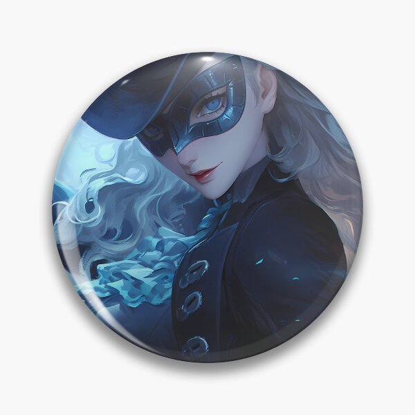 Item preview, Commanding Sae Niijima Persona 5 Game Lead Prosecutor designed and sold by earlobejerk.