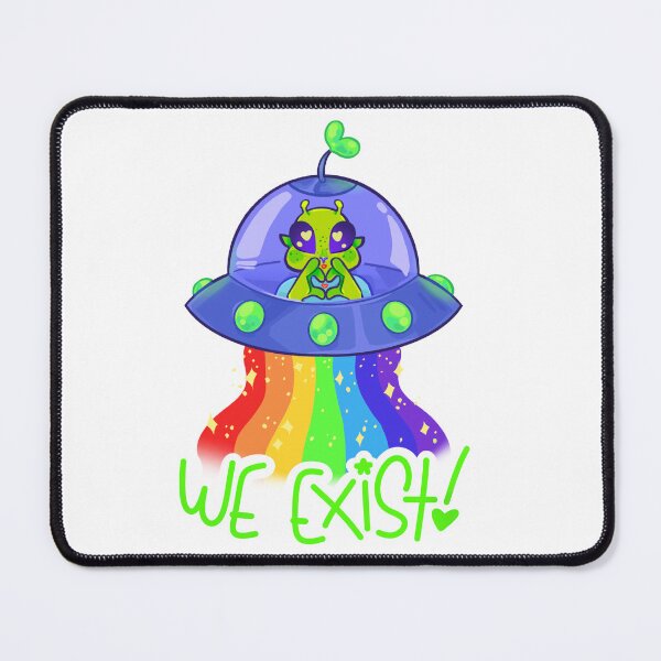 Item preview, We Exist Pride Alien designed and sold by Leaf-Whimzy.