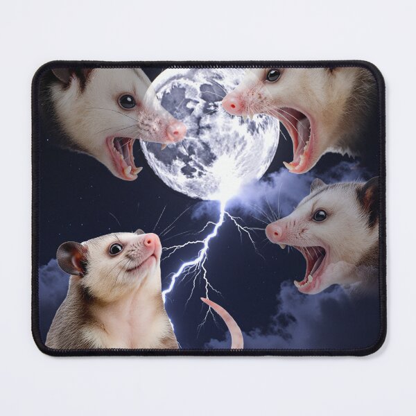 Item preview, Funny Three Possum Moon Design – Retro Animal Meme designed and sold by JonHale.