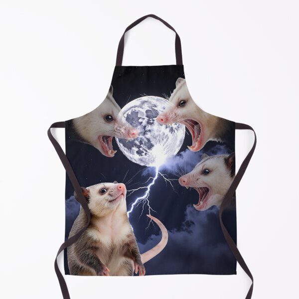Item preview, Funny Three Possum Moon Design – Retro Animal Meme designed and sold by JonHale.