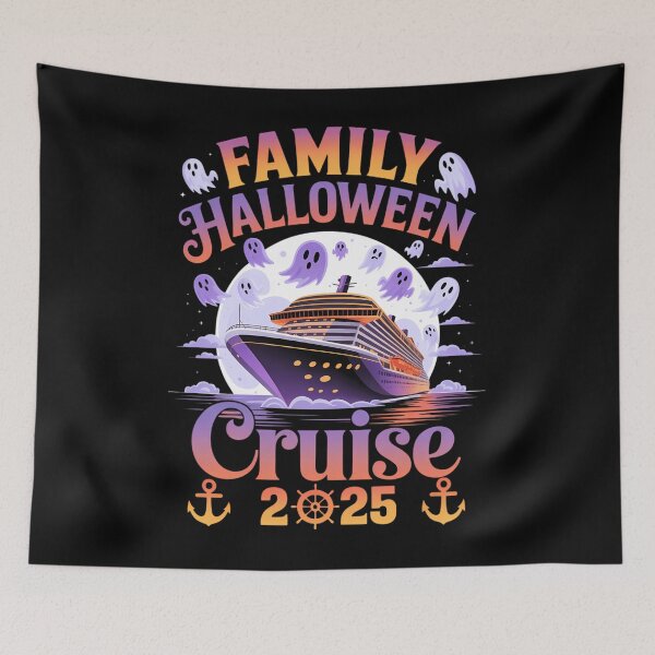 Item preview, Family Halloween Cruise 2025 Family Cruising Crew designed and sold by brynatshop.