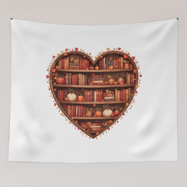 Item preview, Heart Library - Autumn designed and sold by The Dream Lab.