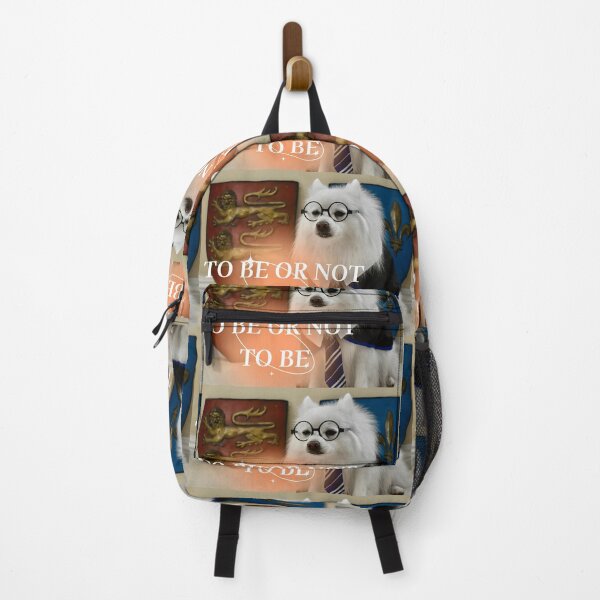Item preview, To Be Or Not To Be Cute Harry Dog in Wizard Glasses and Tie designed and sold by Yogibear & Rachelle .