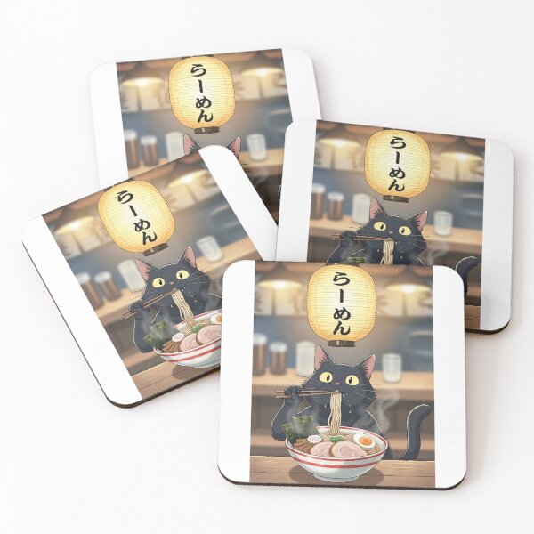 Item preview, Funny Cat Ramen designed and sold by HiroJapanDesignLab.