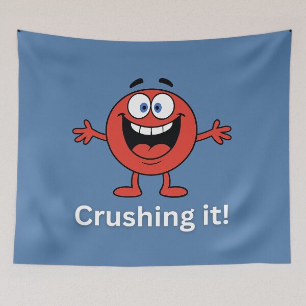 Item preview, Crushing it designed and sold by Printessive Designs.