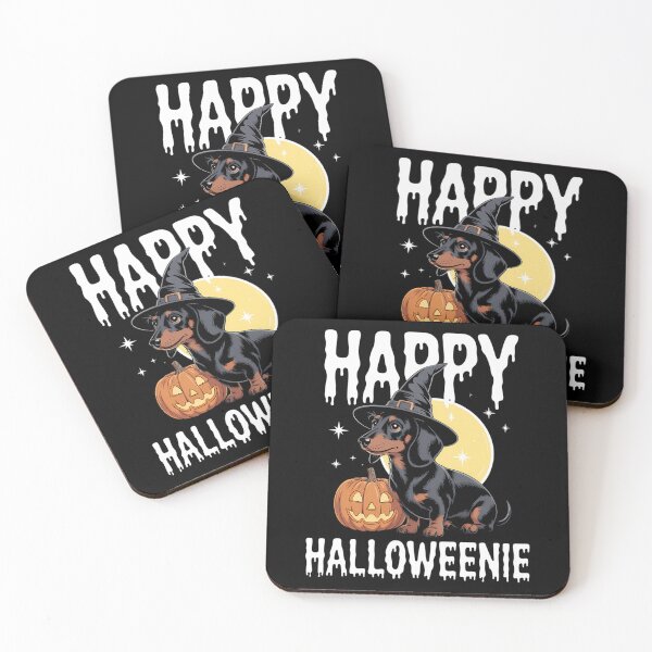 Item preview, Happy Halloweenie Halloween 2025 Weiner Dog Dachshund designed and sold by brynatshop.