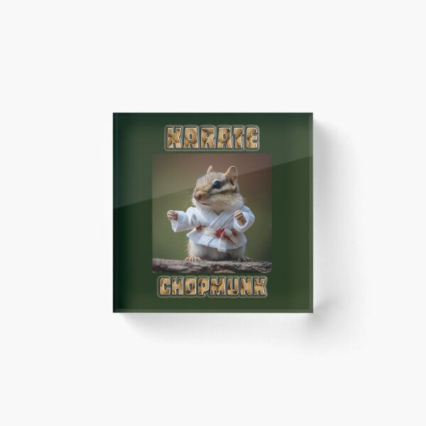 Item preview, Karate Chopmunk Chipmunk designed and sold by Tridentulus.