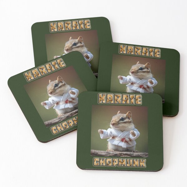 Item preview, Karate Chopmunk Chipmunk designed and sold by Tridentulus.