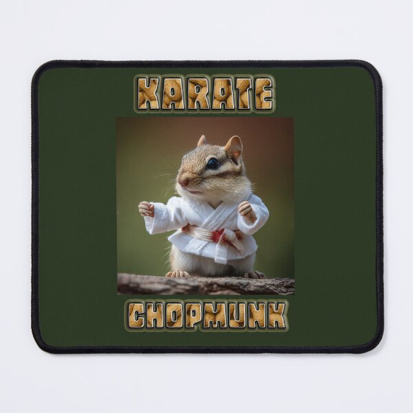 Item preview, Karate Chopmunk Chipmunk designed and sold by Tridentulus.