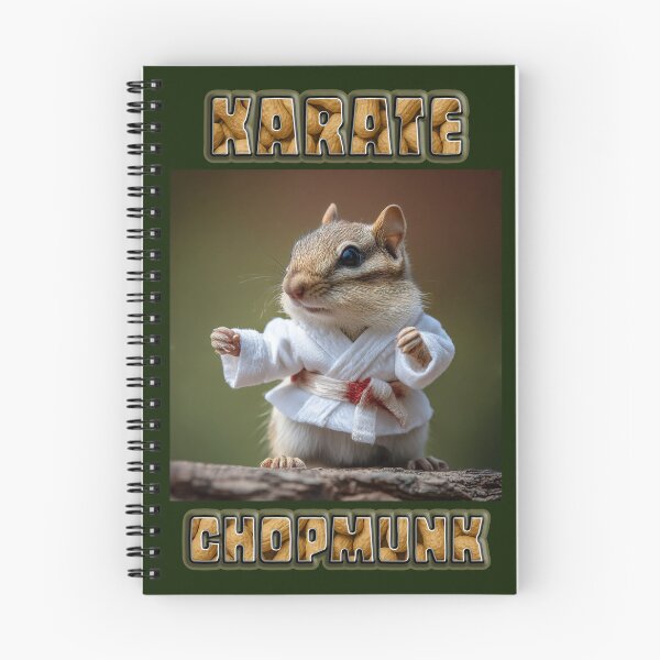 Item preview, Karate Chopmunk Chipmunk designed and sold by Tridentulus.