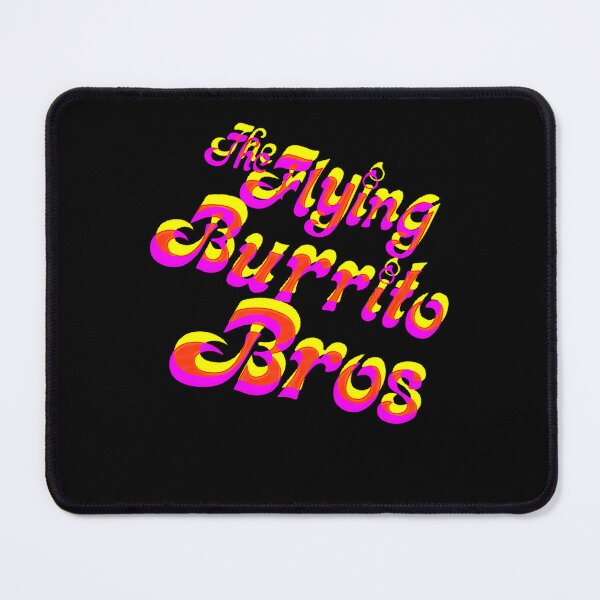 Item preview, Fly ing Bur rito Brothers offset typography designed and sold by Erwinlamone.
