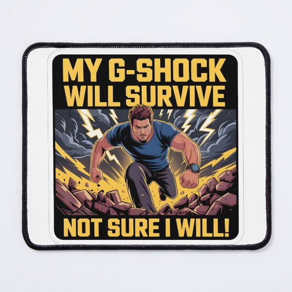 Item preview, Rugged Watch Survives Chaos, Human Might Not designed and sold by WatchesAndMore.