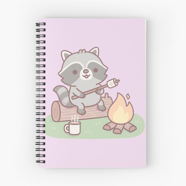 Item preview, Adorable Raccoon Marshmallow Campfire Art | PERFECT GIFT FOR YOU AND FRIENDS designed and sold by TichNyamupaguma.