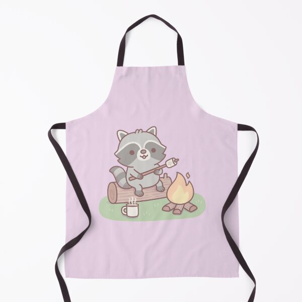 Item preview, Adorable Raccoon Marshmallow Campfire Art | PERFECT GIFT FOR YOU AND FRIENDS designed and sold by TichNyamupaguma.