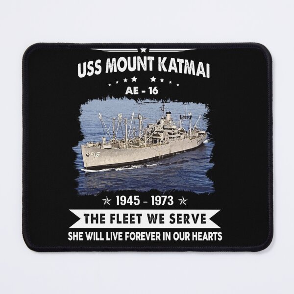 Item preview, USS Mount Katmai, Navy Veteran Mens Gift Idea Husband, Dad, Grandpa designed and sold by Timeless Bond Designs.