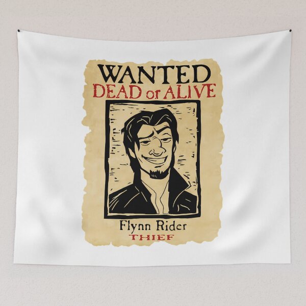 Item preview, Wanted Flynn Rider Broken Nose designed and sold by AllanHettinger.