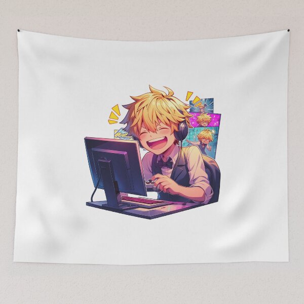 Item preview, Shizuo Heiwajima Durarara Cute Chibi Gamer Anime designed and sold by earlobejerk.