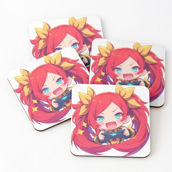 Item preview, Tsubaki Yayoi Blazblue Cute Chibi Gamer Game designed and sold by earlobejerk.