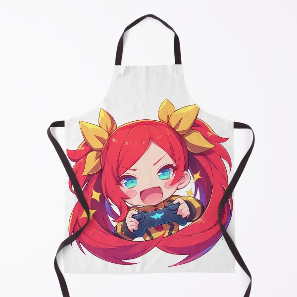 Item preview, Tsubaki Yayoi Blazblue Cute Chibi Gamer Game designed and sold by earlobejerk.