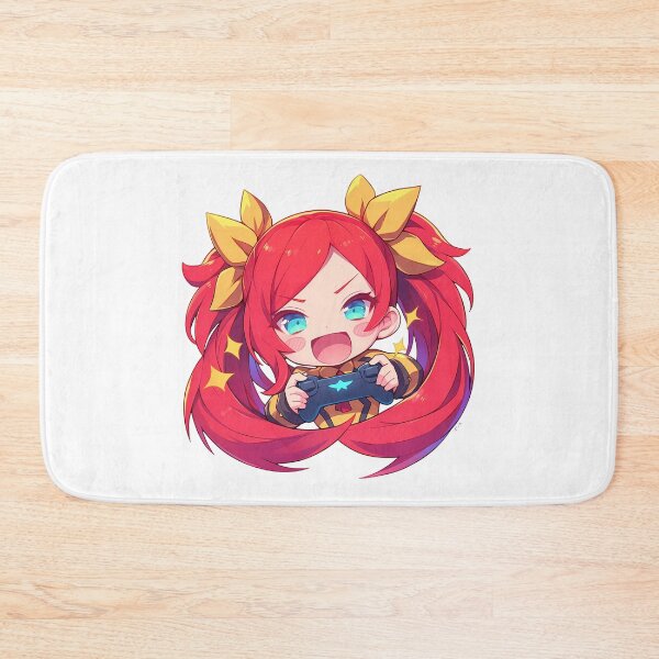 Item preview, Tsubaki Yayoi Blazblue Cute Chibi Gamer Game designed and sold by earlobejerk.