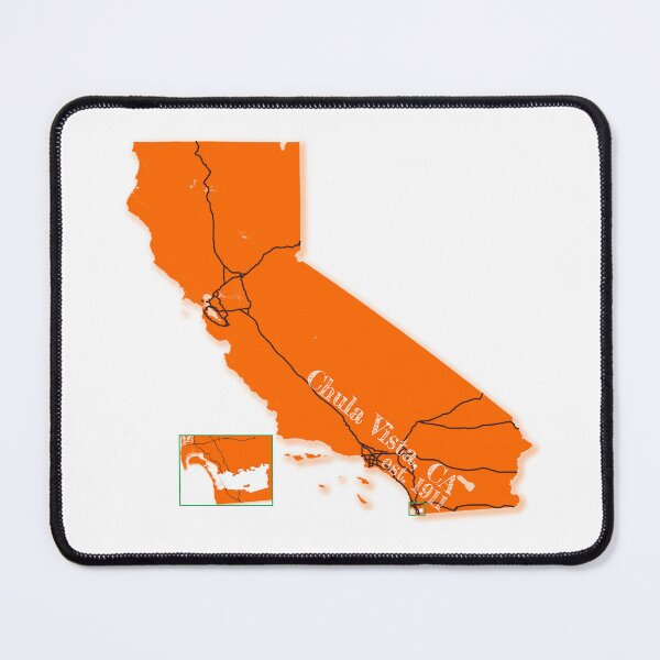 Item preview, Chula Vista, CA [Orange] designed and sold by PhilbonianDezin.