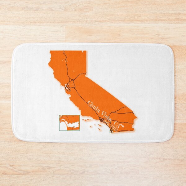 Item preview, Chula Vista, CA [Orange] designed and sold by PhilbonianDezin.