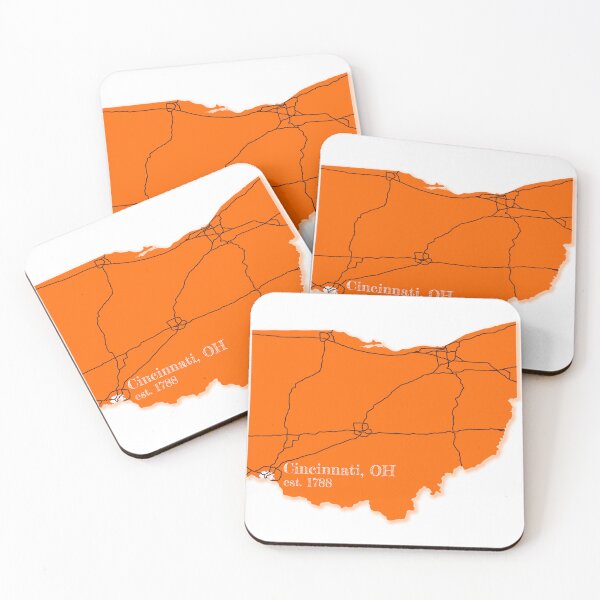 Item preview, Cincinnati, OH [Naranja] designed and sold by PhilbonianDezin.
