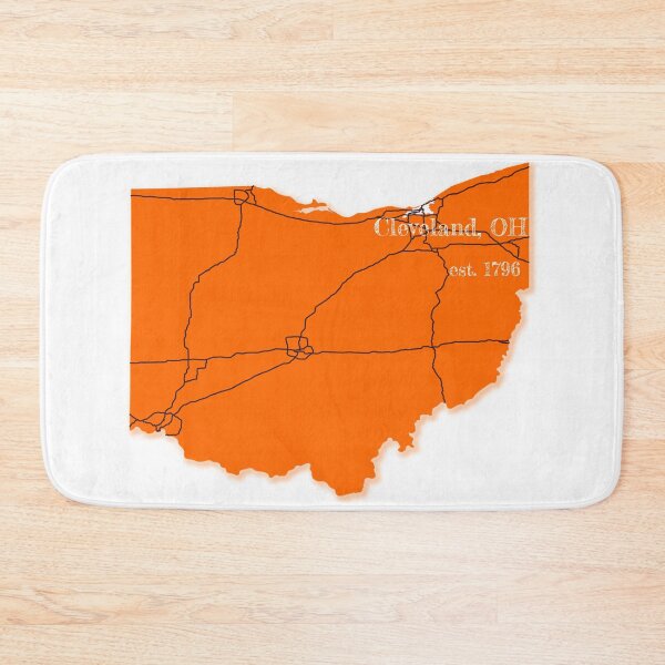 Item preview, Cleveland, OH [Orange] designed and sold by PhilbonianDezin.