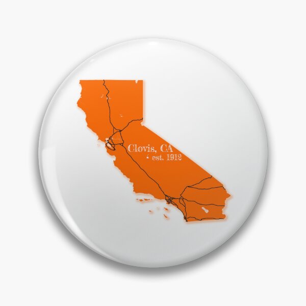 Item preview, Clovis, CA [Orange] designed and sold by PhilbonianDezin.