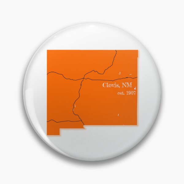 Item preview, Clovis, NM [Orange] designed and sold by PhilbonianDezin.