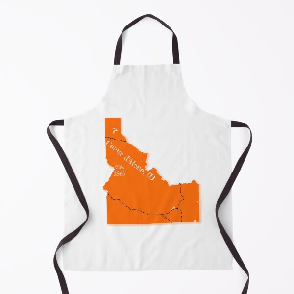 Item preview, Coeur d'Alene, ID [Orange] designed and sold by PhilbonianDezin.