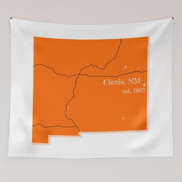 Item preview, Clovis, NM [Orange] designed and sold by PhilbonianDezin.