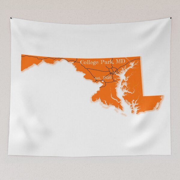 Item preview, College Park, MD [Orange] designed and sold by PhilbonianDezin.