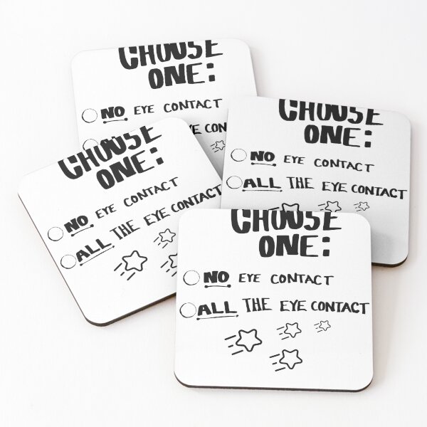 Item preview, Choose Your Eye Contact designed and sold by UnmaskingNeurodiversity.
