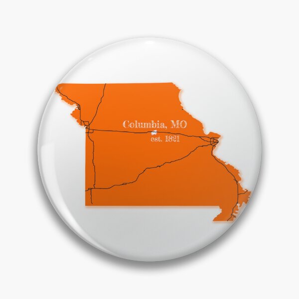 Item preview, Columbia, MO [Orange] designed and sold by PhilbonianDezin.