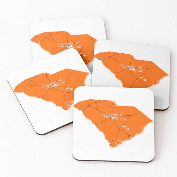 Item preview, Columbia, SC [Orange] designed and sold by PhilbonianDezin.