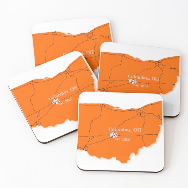 Item preview, Columbus, OH [Orange] designed and sold by PhilbonianDezin.