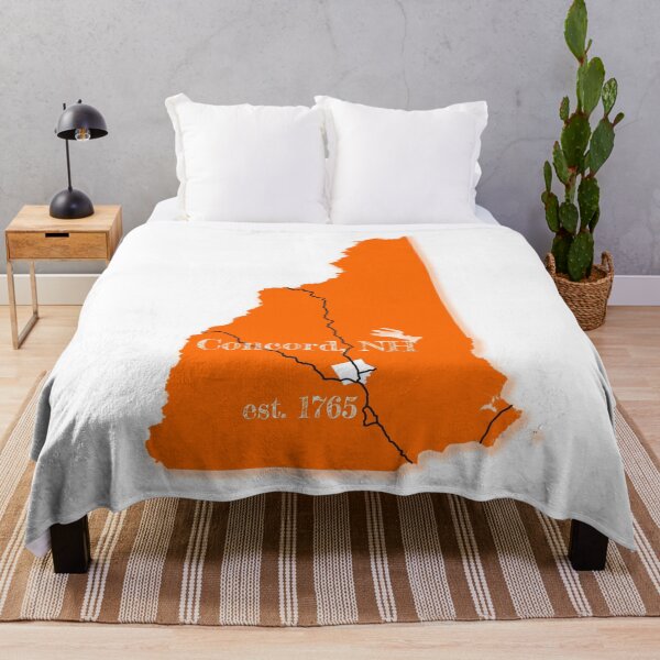 Item preview, Concord, NH [Orange] designed and sold by PhilbonianDezin.