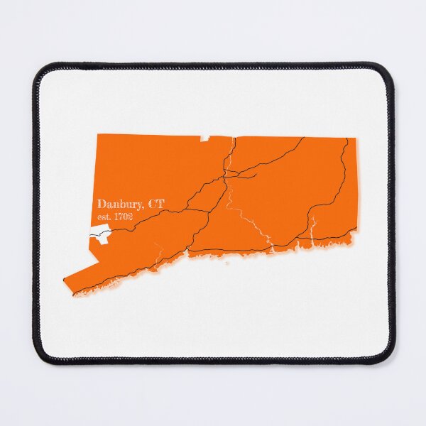 Item preview, Danbury, CT [Orange] designed and sold by PhilbonianDezin.