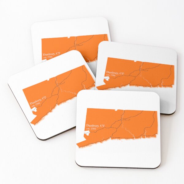 Item preview, Danbury, CT [Orange] designed and sold by PhilbonianDezin.