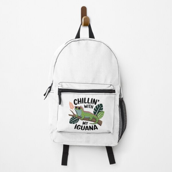 Item preview, Chillin’ with My Iguana – Funny Pet Iguana Design designed and sold by Muzgle.