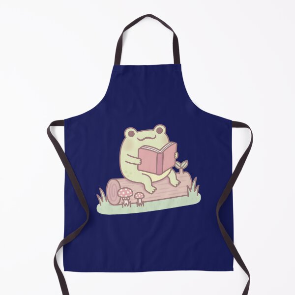 Item preview, Cozy Frog Reader on Log | PERFECT GIFT FOR YOU AND FRIENDS designed and sold by TichNyamupaguma.