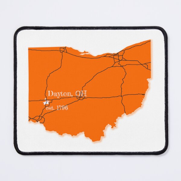 Item preview, Dayton, OH [Orange] designed and sold by PhilbonianDezin.