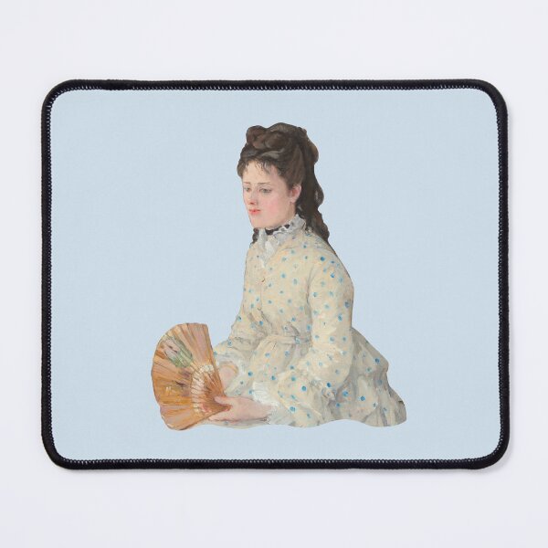 Item preview, Woman with a fan, by Berthe Morisot designed and sold by Victoriana Brooke.